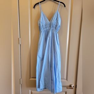 Dèluc Small Sky Blue Positano Maxi Dress